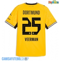 Camisa de time de futebol Borussia Dortmund Joey Veerman #25 Replicas 1º Equipamento 2026-27 Manga Curta